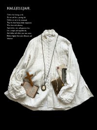 HALLELUJAH／8, Chemise de Baptême（Model 1920’s）クリスチャンブラウス・off-white