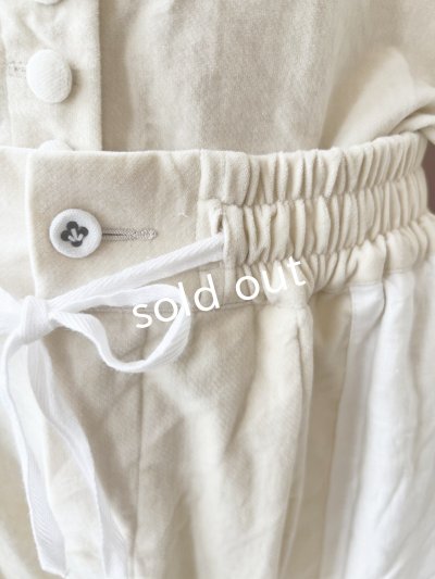 画像15: HALLELUJAH／6, Bloomer ブルーマーパンツ・off-white