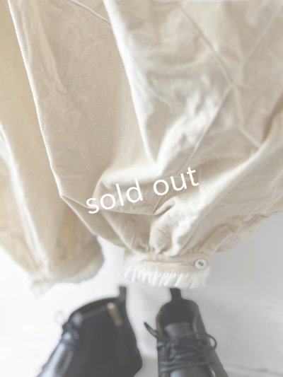 画像16: HALLELUJAH／6, Bloomer ブルーマーパンツ・off-white