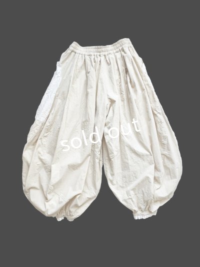 画像2: HALLELUJAH／6, Bloomer ブルーマーパンツ・off-white