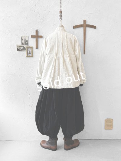画像13: HALLELUJAH／8, Chemise de Baptême（Model 1920’s）クリスチャンブラウス・off-white