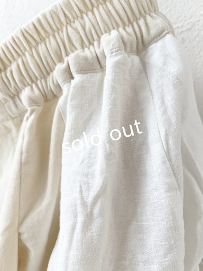 画像8: HALLELUJAH／6, Bloomer ブルーマーパンツ・off-white