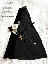 HALLELUJAH／4, Jeune paysanne 農民の少女服・black/black