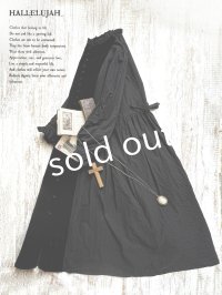 HALLELUJAH／4, Jeune paysanne 農民の少女服・black/black