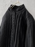 画像6: HALLELUJAH／8, Chemise de Baptême（Model 1920’s）クリスチャンブラウス・black