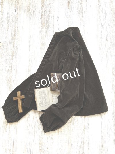 画像2: HALLELUJAH／5, Victorian Chemise ヴィクトリア時代ブラウス・chocolate