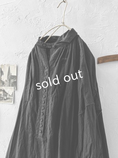 画像12: HALLELUJAH／9, Robe de Berger（Réplique 1890’s）羊飼いの服 レプリカ・black