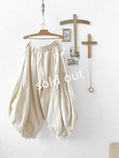 画像6: HALLELUJAH／6, Bloomer ブルーマーパンツ・off-white