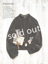 HALLELUJAH／5, Victorian Chemise ヴィクトリア時代ブラウス・chocolate