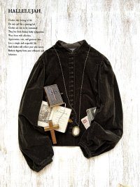 HALLELUJAH／5, Victorian Chemise ヴィクトリア時代ブラウス・chocolate