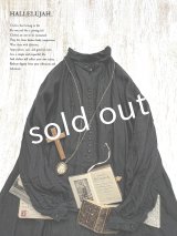 HALLELUJAH／9, Robe de Berger（Réplique 1890’s）羊飼いの服 レプリカ・black