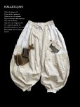 画像1: HALLELUJAH／6, Bloomer ブルーマーパンツ・off-white (1)