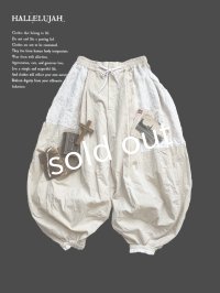HALLELUJAH／6, Bloomer ブルーマーパンツ・off-white