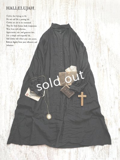 画像4: HALLELUJAH／9, Robe de Berger（Réplique 1890’s）羊飼いの服 レプリカ・black