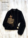 画像1: HALLELUJAH／5, Victorian Chemise ヴィクトリア時代ブラウス・black (1)