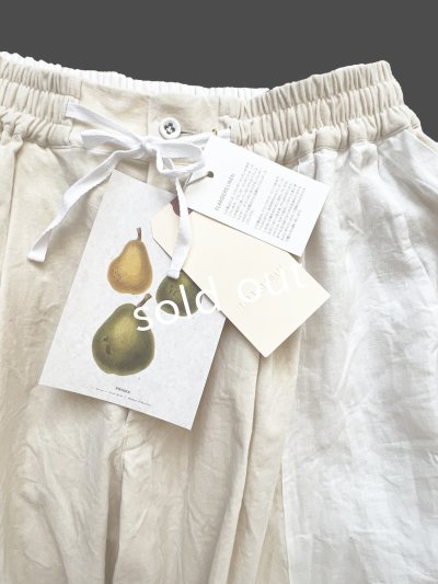 画像3: HALLELUJAH／6, Bloomer ブルーマーパンツ・off-white