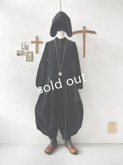 画像9: HALLELUJAH／5, Victorian Chemise ヴィクトリア時代ブラウス・black