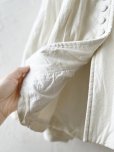 画像8: HALLELUJAH／8, Chemise de Baptême（Model 1920’s）クリスチャンブラウス・off-white