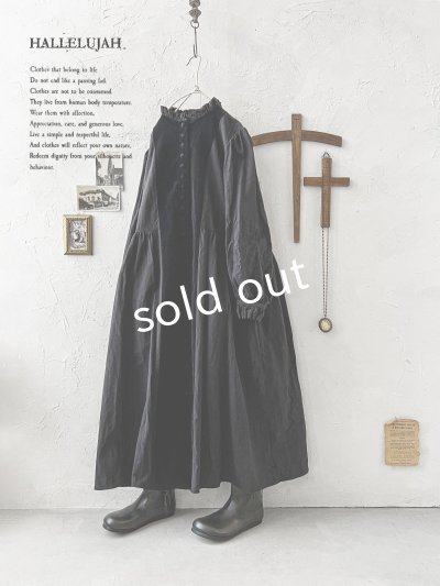 画像11: HALLELUJAH／4, Jeune paysanne 農民の少女服・black/black