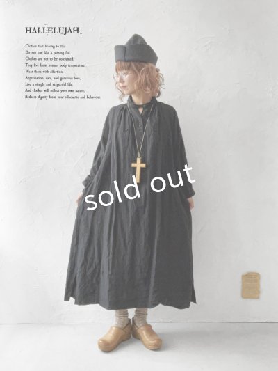 画像3: HALLELUJAH／9, Robe de Berger（Réplique 1890’s）羊飼いの服 レプリカ・black