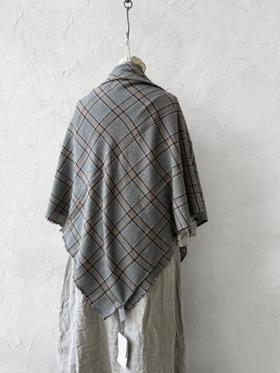 画像5: SO／大判ストール・ブラウングレンチェック