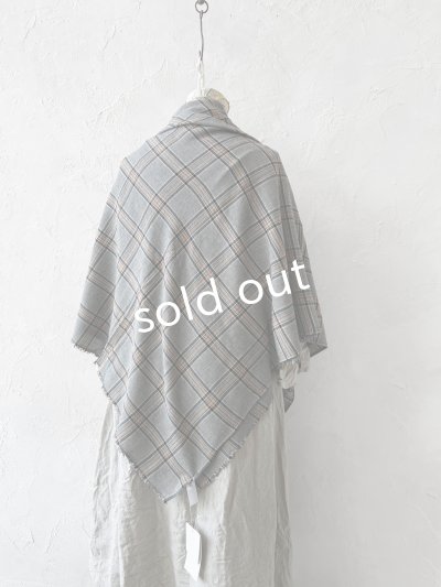画像5: SO／大判ストール・ブラウングレンチェック