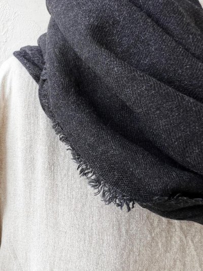 画像6: SO／大判ストール・スミクロ