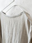 画像8: Avenue／赤チェック切り替えギャザーワンピース・生成り