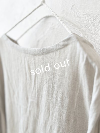 画像8: Avenue／赤チェック切り替えギャザーワンピース・生成り