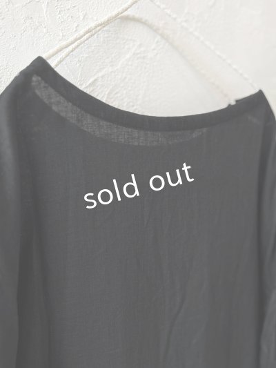 画像7: Avenue／赤チェック切り替えギャザーワンピース・黒