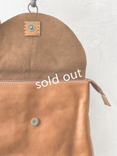 画像9: zucchero/本革ステッチリュック