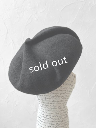 画像3: sleep slope/大きなホイップベレー・ブラック