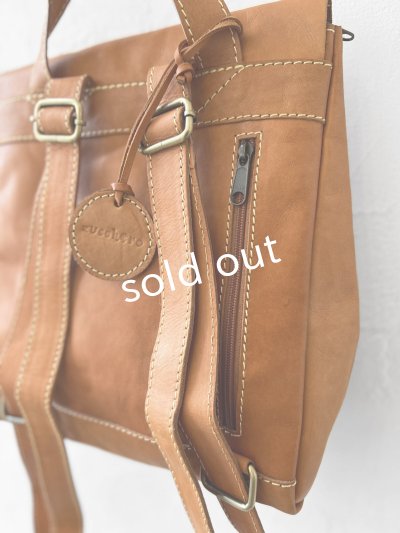 画像8: zucchero/本革ステッチリュック