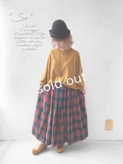 画像8: SO／ワイドラグランニットプルオーバー・キャメル