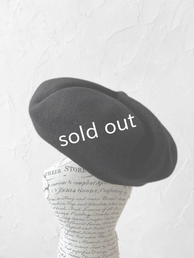 画像4: sleep slope/大きなホイップベレー・ブラック