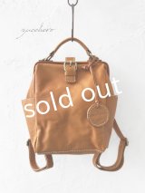 zucchero/本革ドクターズリュック