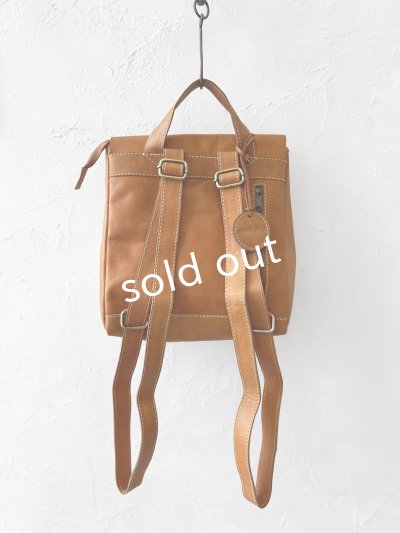 画像7: zucchero/本革ステッチリュック