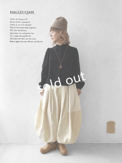 画像15: HALLELUJAH／5, Victorian Chemise ヴィクトリア時代ブラウス・black