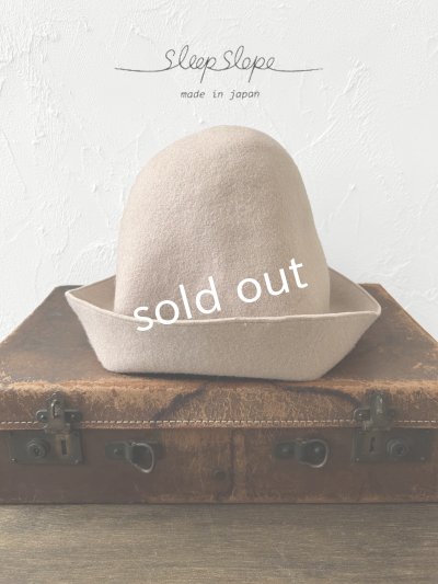 画像1: sleep slope/フリードハット・ベージュ