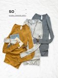 画像1: SO/ランダムテレコ長袖カットソー (1)