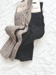 画像3:  H FOOTWEAR WOOL／ゆるあみケーブルソックス・ロング (3)