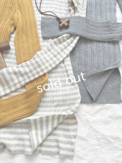 画像2: SO/ランダムテレコ長袖カットソー