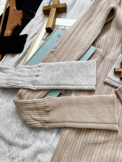 画像4: 08mab/リブクルーネックカットソー