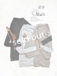 08mab/リブクルーネックカットソー