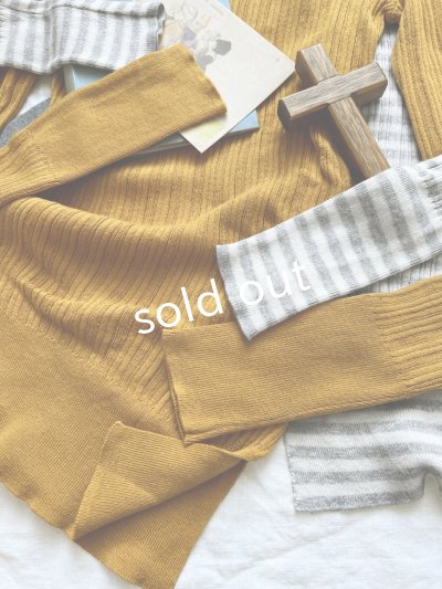 画像3: SO/ランダムテレコ長袖カットソー