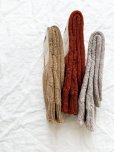 画像4:  H FOOTWEAR WOOL／ゆるあみケーブルソックス・ショート