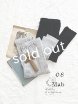 08mab/コットンリブレギンス