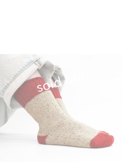 画像7:  H FOOTWEAR WOOL／バイカラーネップソックス