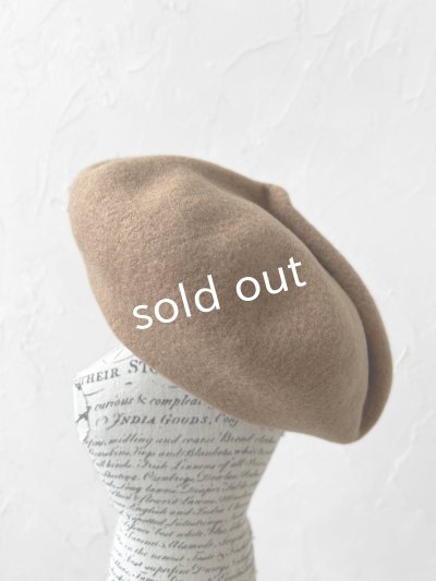 画像4: sleep slope/大きなホイップベレー・キャメル