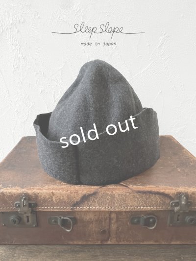 画像1: sleep slope/ ブレイバーキャップ・杢グレー